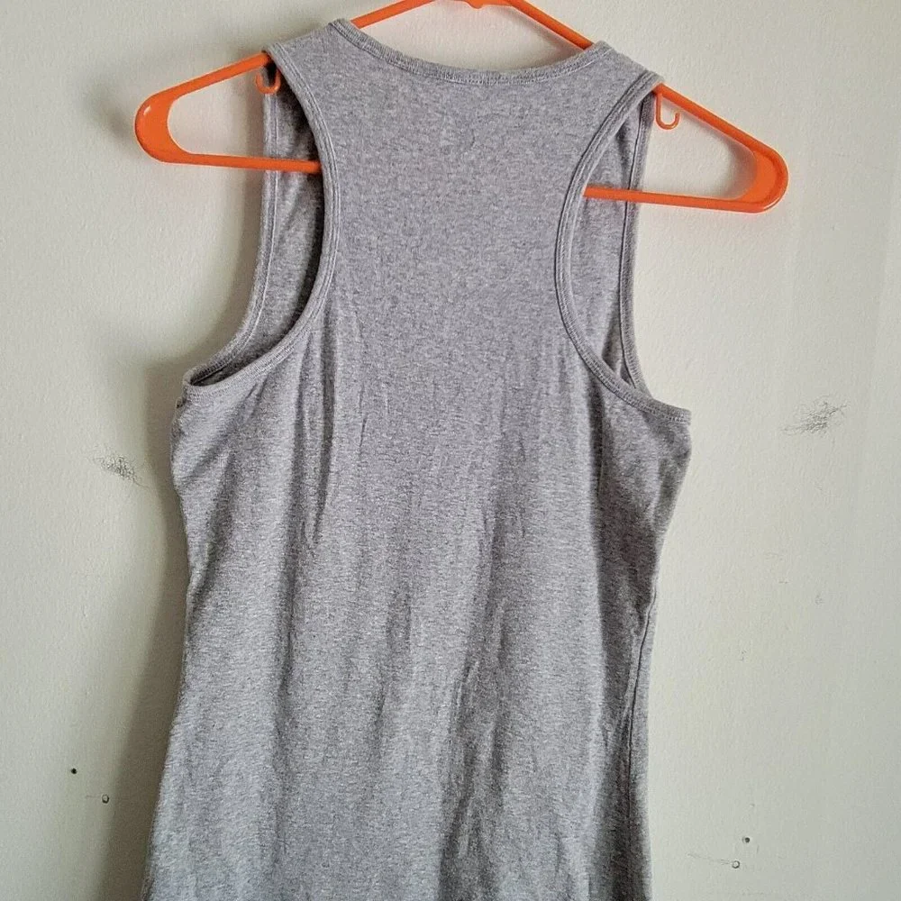 Champion St. Norbert College Green Knights Varsity Tank Top Shirt S Small Gray - Picture 2 of 3